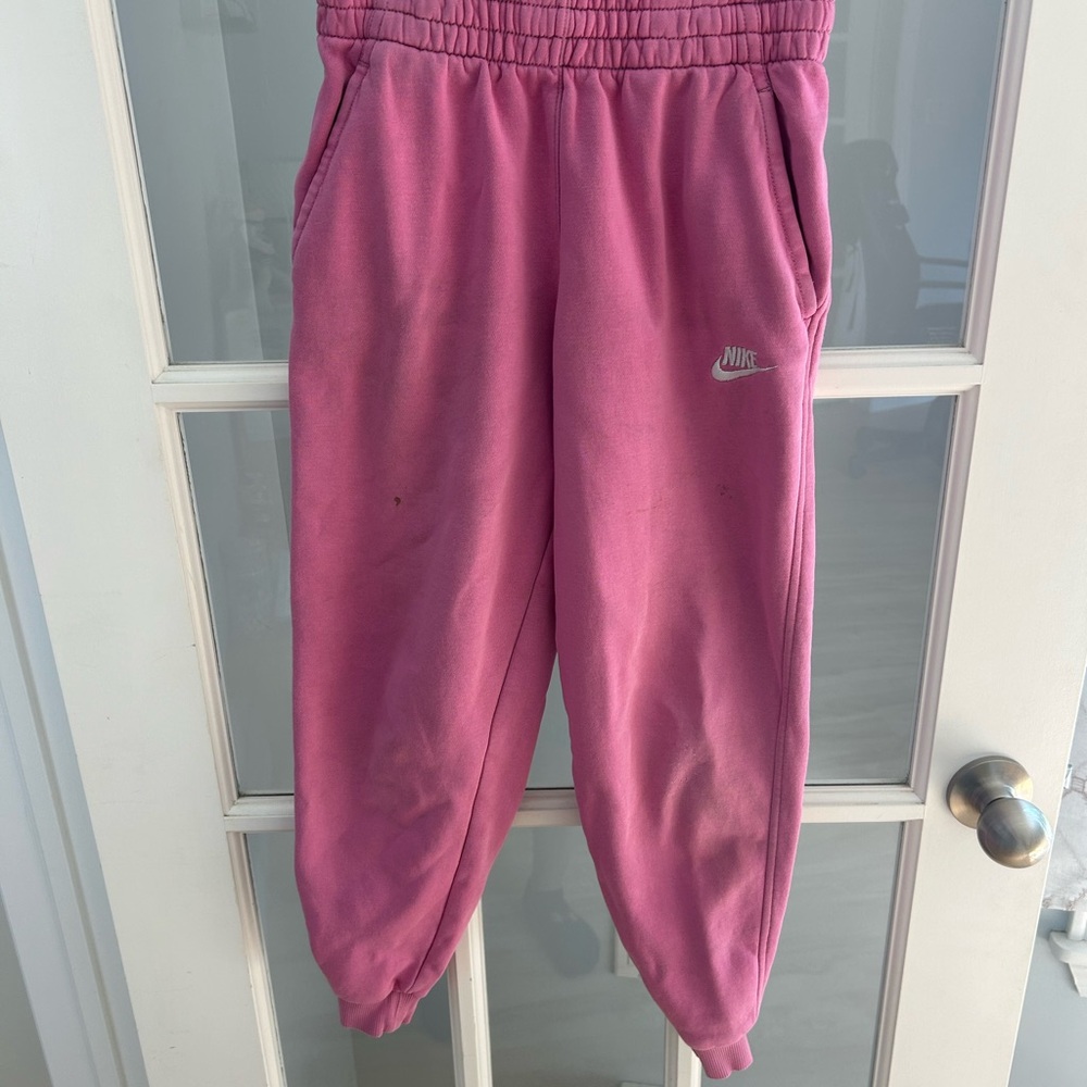 Nike Pink Jogger Sweatpants